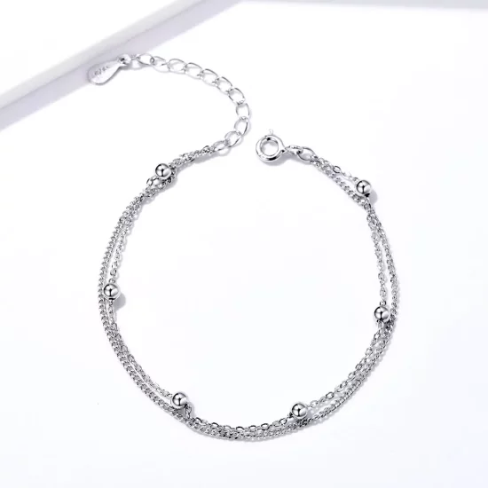 (afbeelding voor) Pandora Style Kleine kralen Armband - SCB131
