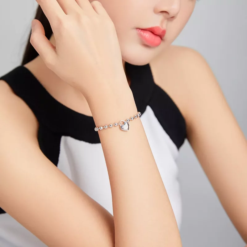 (afbeelding voor) Pandora Style Kralenketting Armband - SCB203 - Bekijken 6