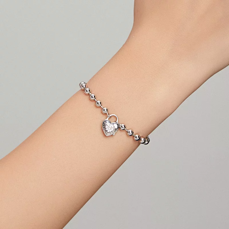 (afbeelding voor) Pandora Style Kralenketting Armband - SCB203 - Bekijken 7