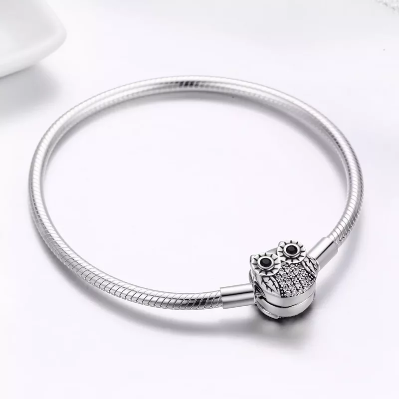 (afbeelding voor) Pandora Style Leuke uil Armband - SCB067 - Bekijken 5