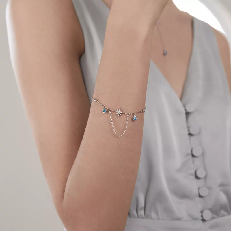 (afbeelding voor) Pandora Style Licht najagen Armband - BSB069 - Bekijken 4