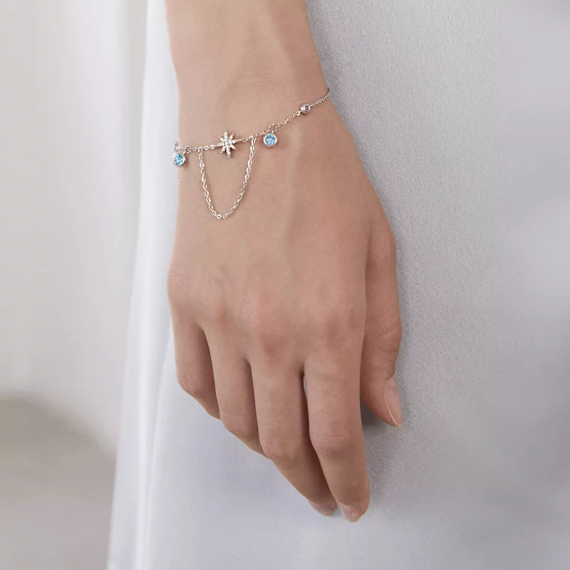 (afbeelding voor) Pandora Style Licht najagen Armband - BSB069 - Bekijken 6