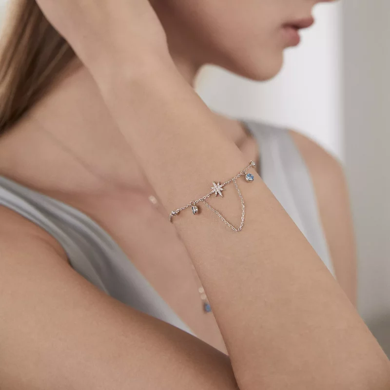 (afbeelding voor) Pandora Style Licht najagen Armband - BSB069 - Bekijken 7