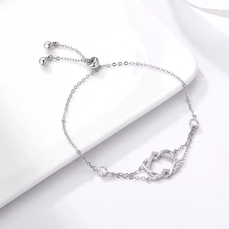 (afbeelding voor) Pandora Style liefde cardiogram Armband - SCB022 - Bekijken 6