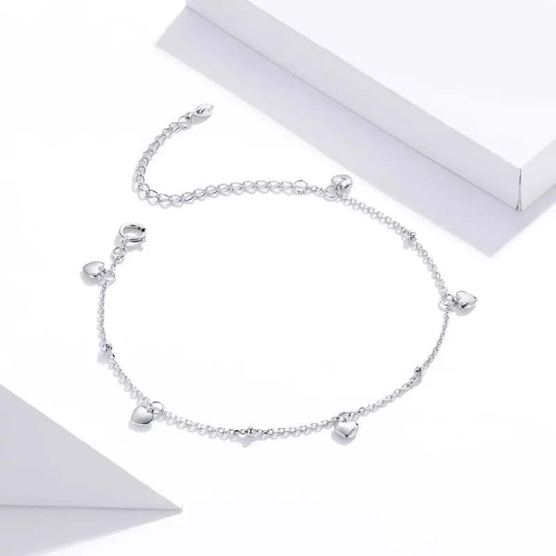 (afbeelding voor) Pandora Style Liefdevol hart Sliding Armband - SCB191 - Bekijken 2