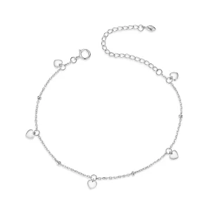 Pandora Style Liefdevol hart Sliding Armband - SCB191 (afbeelding voor) Pandora Style Liefdevol hart Sliding Armband - SCB191