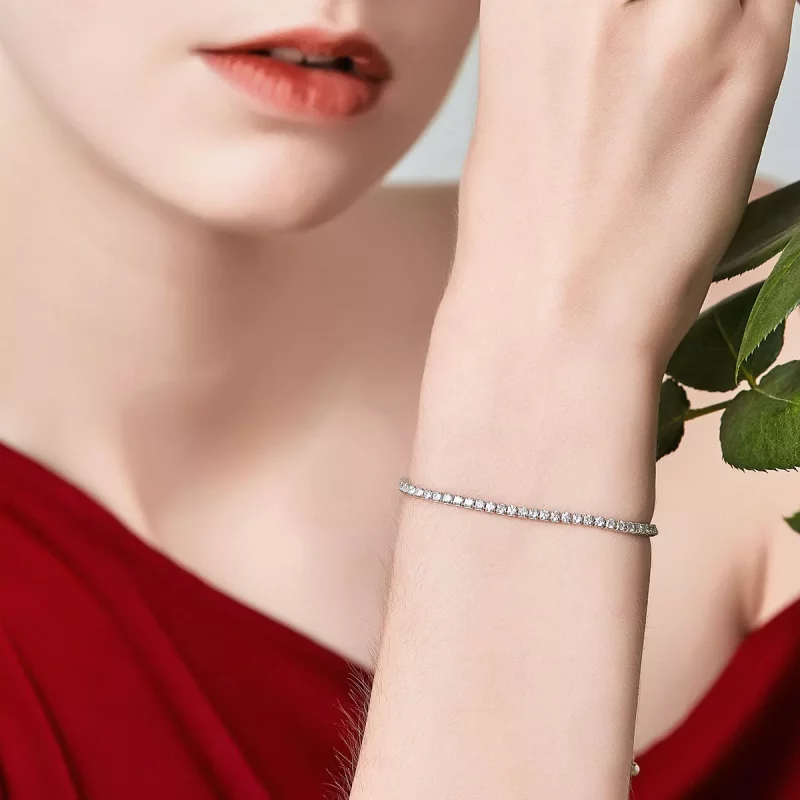 (afbeelding voor) Pandora Style liefdevol Sliding Armband - SCB029 - Bekijken 2