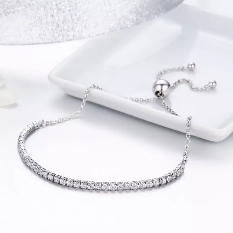 (afbeelding voor) Pandora Style liefdevol Sliding Armband - SCB029 - Bekijken 5