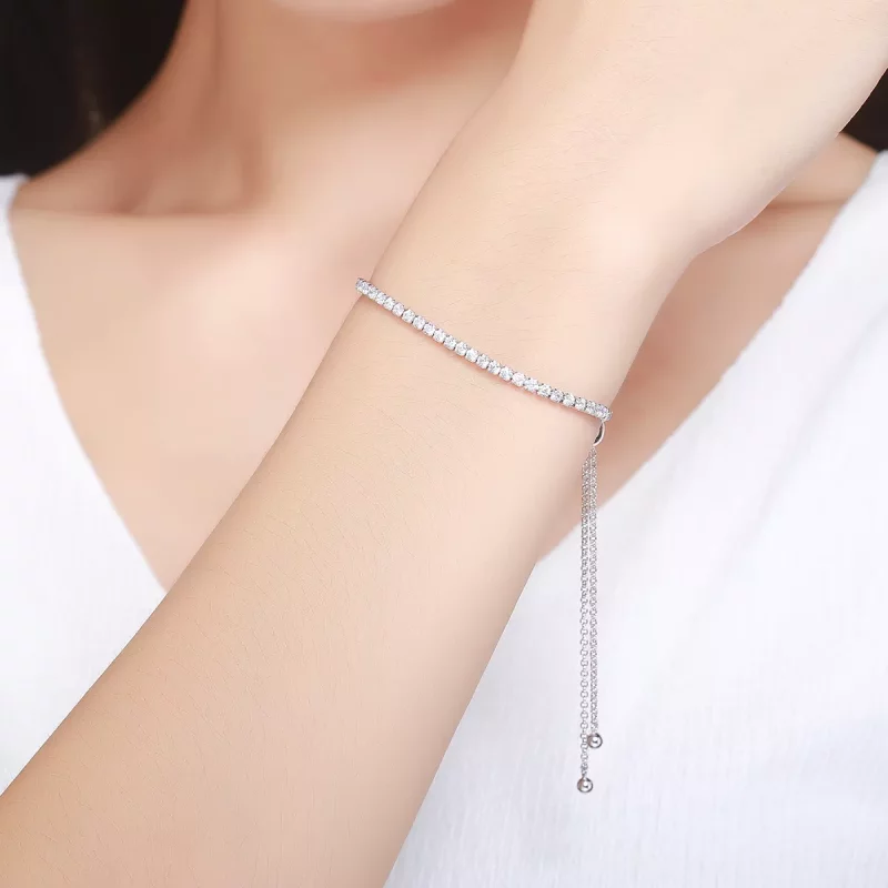 (afbeelding voor) Pandora Style liefdevol Sliding Armband - SCB029 - Bekijken 7