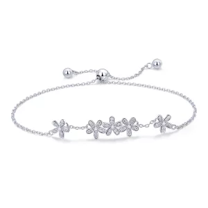 (afbeelding voor) Pandora Style Madeliefje Armband - SCB084