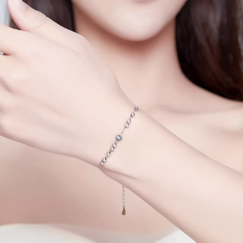 (afbeelding voor) Pandora Style Madeliefje Armband - SCB146 - Bekijken 2