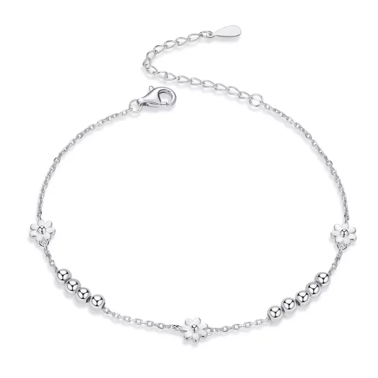 (afbeelding voor) Pandora Style Madeliefje Armband - SCB146