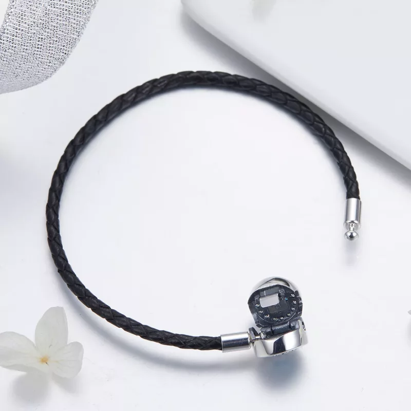 (afbeelding voor) Pandora Style Magische Mysteries Leren armband - SCB113 - Bekijken 4