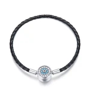 Pandora Style Magische Mysteries Leren armband - SCB113 (afbeelding voor) Pandora Style Magische Mysteries Leren armband - SCB113