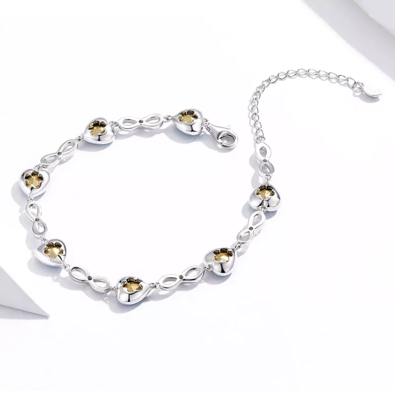 (afbeelding voor) Pandora Style Oceaan Hart Armband - SCB163 - Bekijken 3