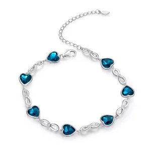 Pandora Style Oceaan Hart Armband - SCB163 (afbeelding voor) Pandora Style Oceaan Hart Armband - SCB163