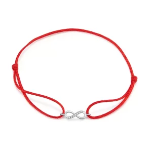 Pandora Style Oneindige liefde Koordarmbanden - SCB176 (afbeelding voor) Pandora Style Oneindige liefde Koordarmbanden - SCB176