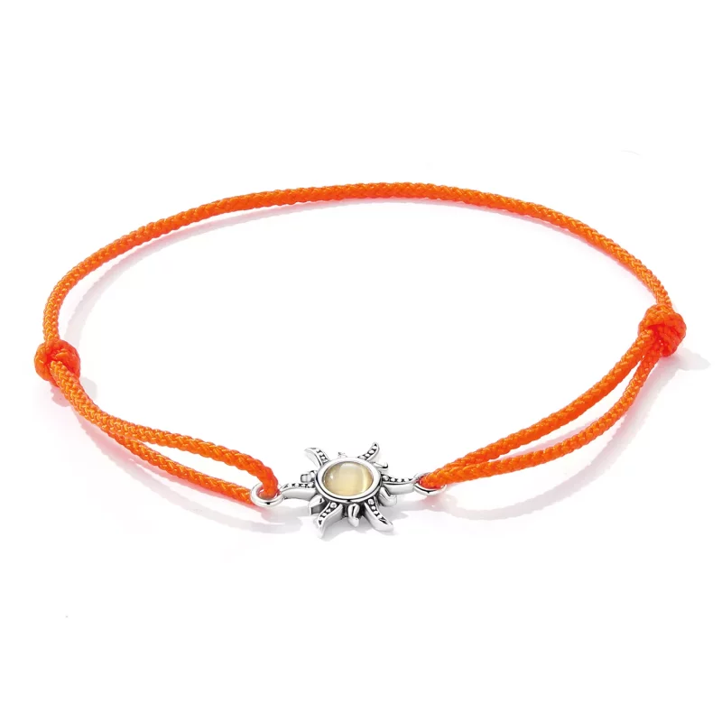 (afbeelding voor) Pandora Style Oranje Zon Armband - SCB230 - Bekijken 2
