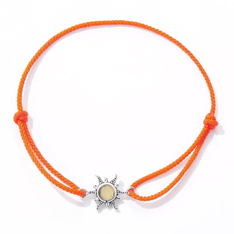 (afbeelding voor) Pandora Style Oranje Zon Armband - SCB230 - Bekijken 3
