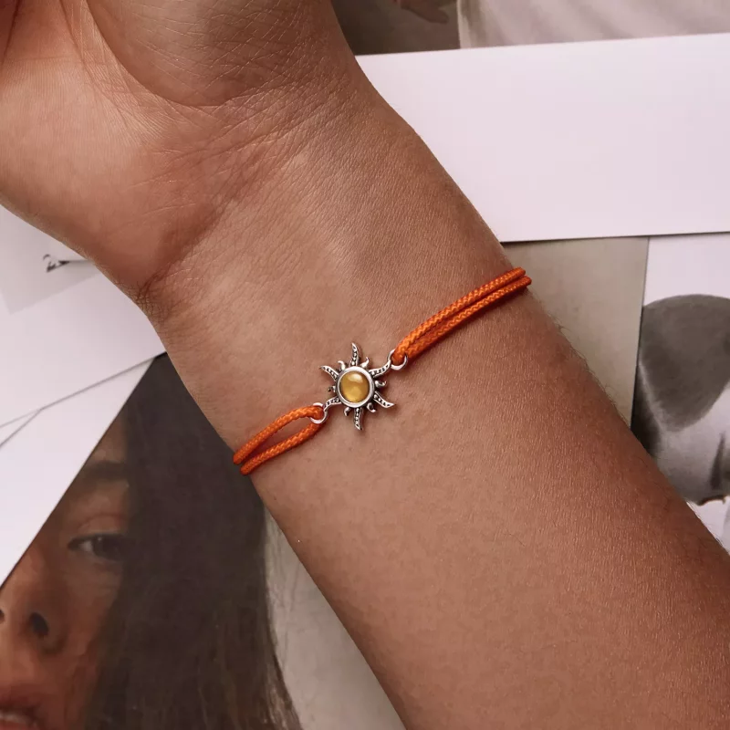 (afbeelding voor) Pandora Style Oranje Zon Armband - SCB230 - Bekijken 6