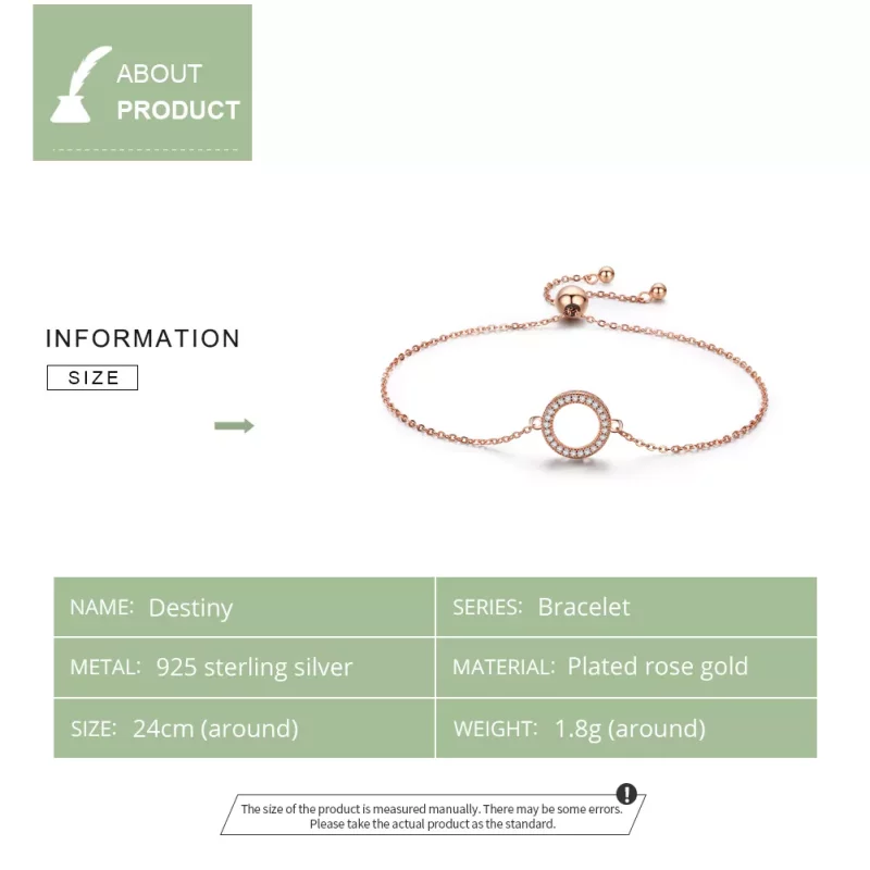 (afbeelding voor) Pandora Style Rose Lotsbestemming Armband - SCB030-C - Bekijken 5