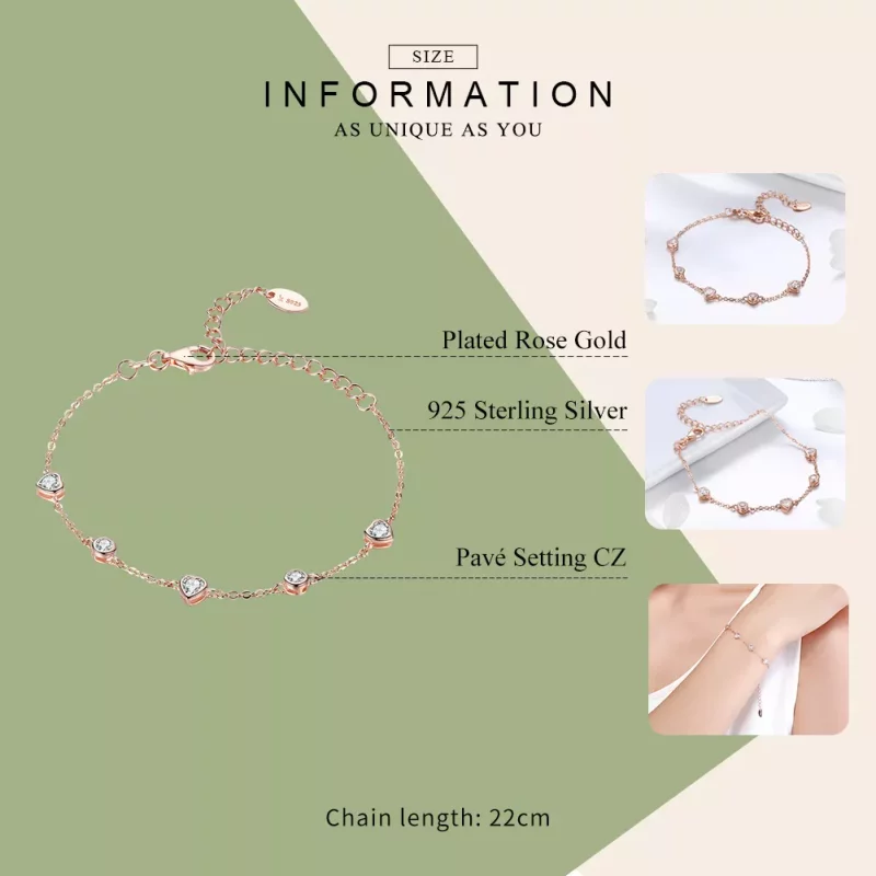 (afbeelding voor) Pandora Style Rose Schoonheid van eenvoud Armband - SCB097 - Bekijken 5