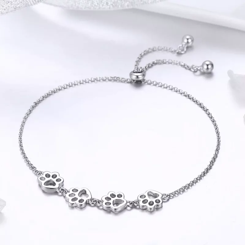 (afbeelding voor) Pandora Style Schattige klauwmarkeringen voor huisdieren Armband - SCB096 - Bekijken 6