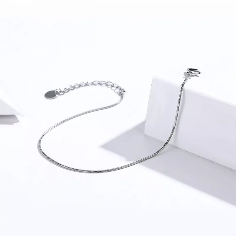 (afbeelding voor) Pandora Style Slangenketting Armband - SCB153 - Bekijken 3