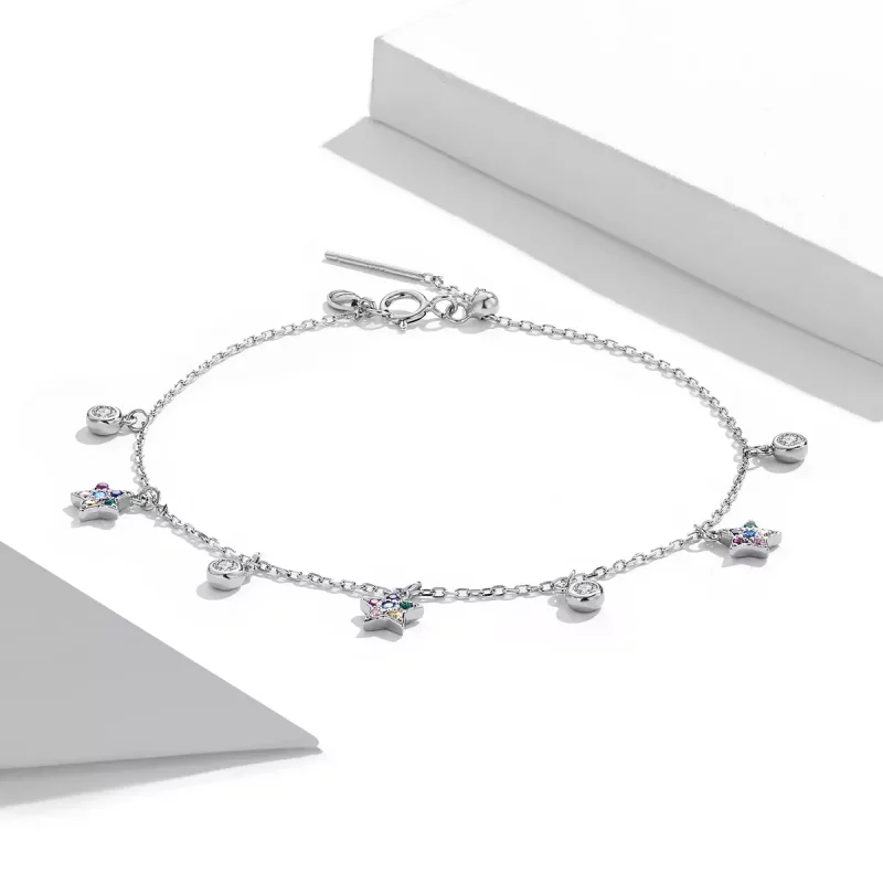 (afbeelding voor) Pandora Style Ster Armband - SCB227 - Bekijken 2