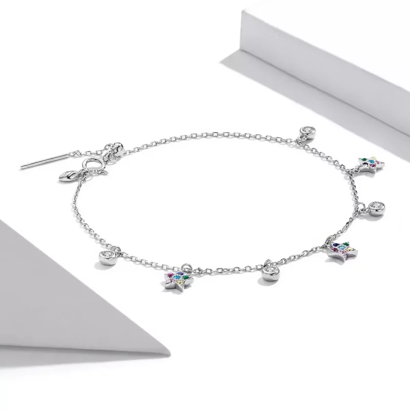 (afbeelding voor) Pandora Style Ster Armband - SCB227 - Bekijken 3