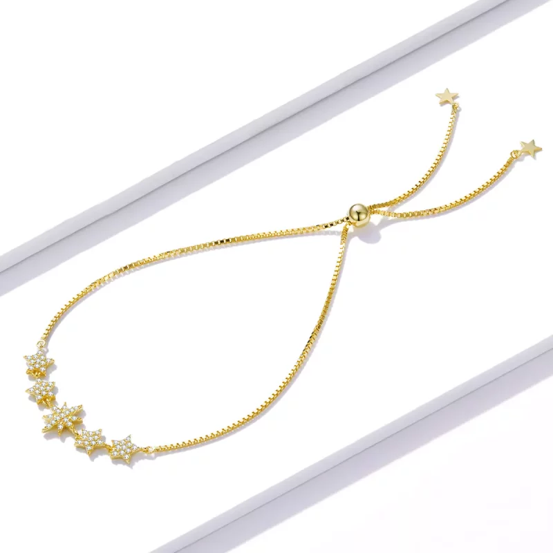 (afbeelding voor) Pandora Style Sterrenhemel Armband - BSB067 - Bekijken 3