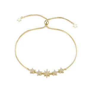 Pandora Style Sterrenhemel Armband - BSB067 (afbeelding voor) Pandora Style Sterrenhemel Armband - BSB067