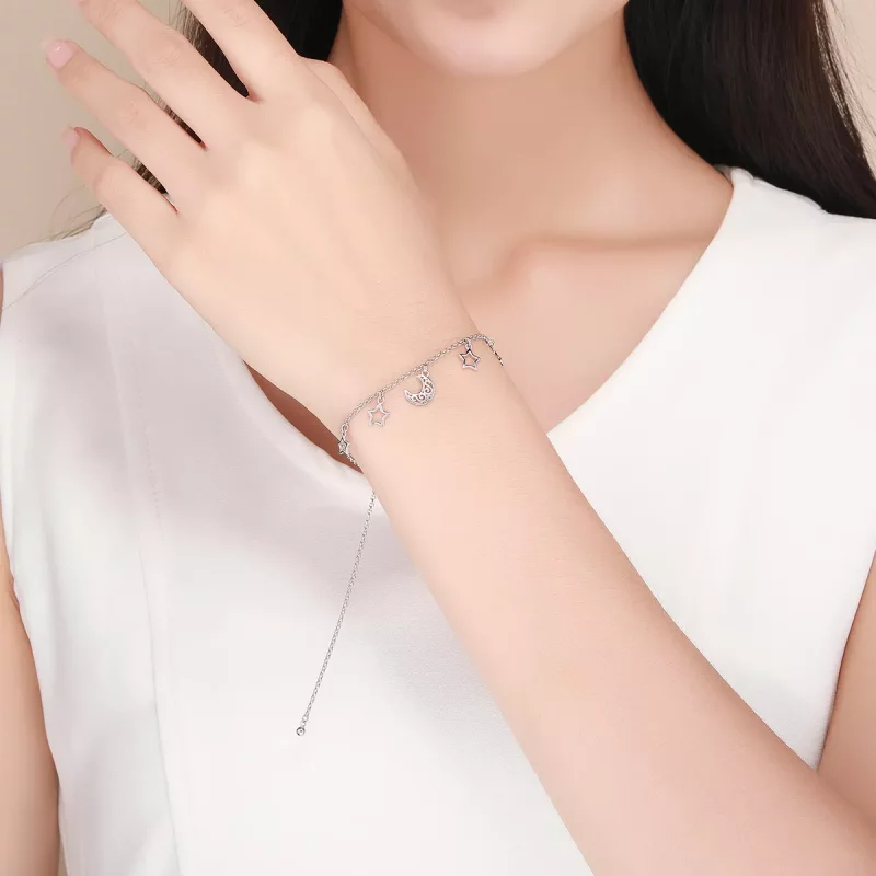 (afbeelding voor) Pandora Style Sterrenhemel Armband - SCB107 - Bekijken 2