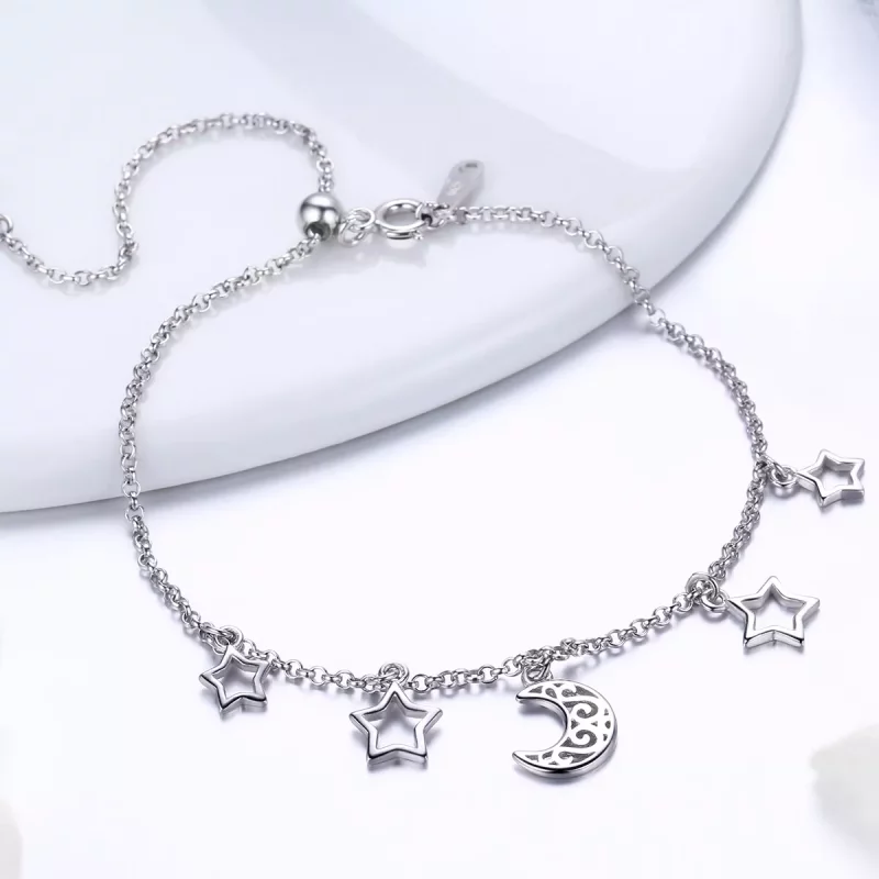 (afbeelding voor) Pandora Style Sterrenhemel Armband - SCB107 - Bekijken 6