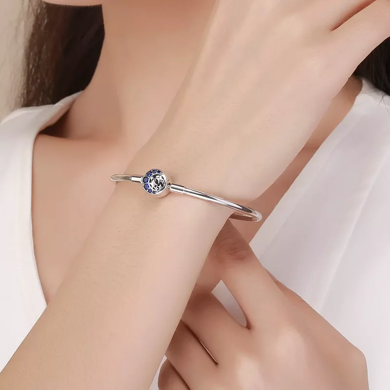 (afbeelding voor) Pandora Style Sterrenhemel Bangle - SCB080 - Bekijken 2