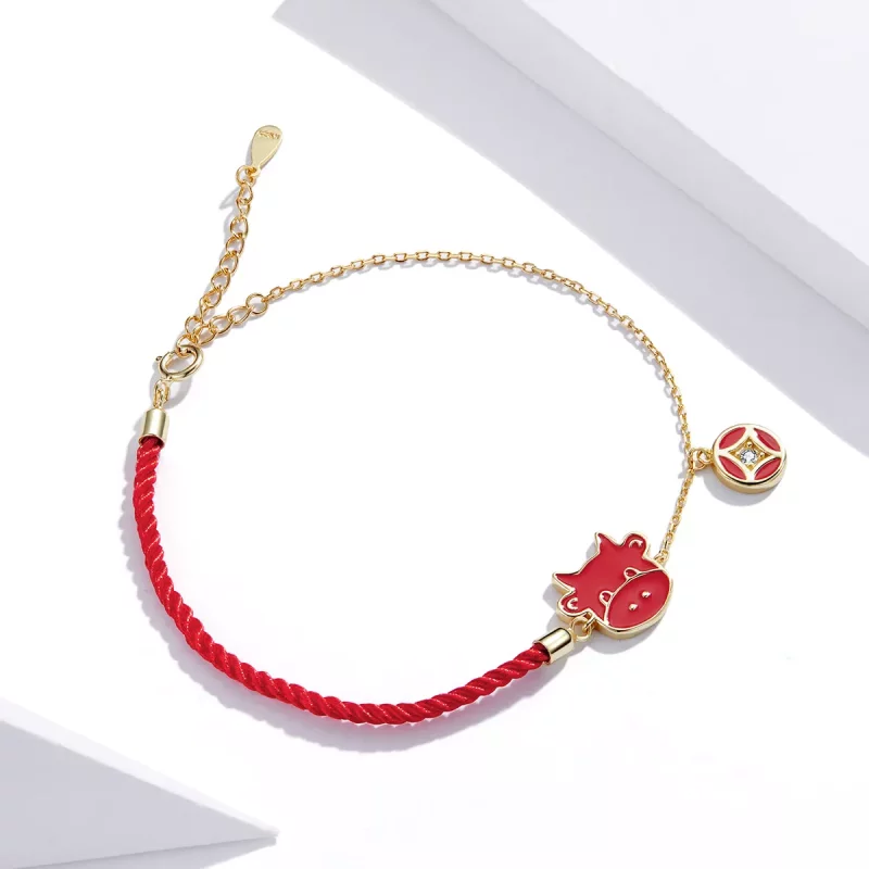 (afbeelding voor) Pandora Style Stier Armband - SCB207 - Bekijken 4