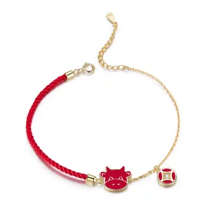 Pandora Style Stier Armband - SCB207 (afbeelding voor) Pandora Style Stier Armband - SCB207