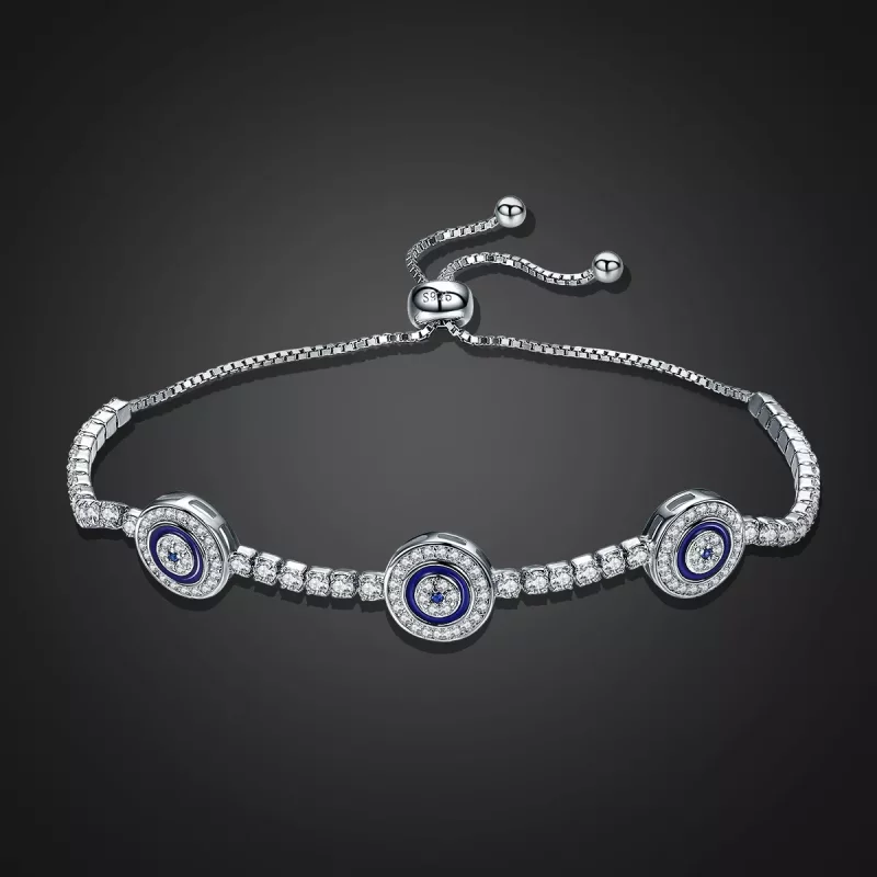 (afbeelding voor) Pandora Style Voogd Sliding Armband - SCB002 - Bekijken 7
