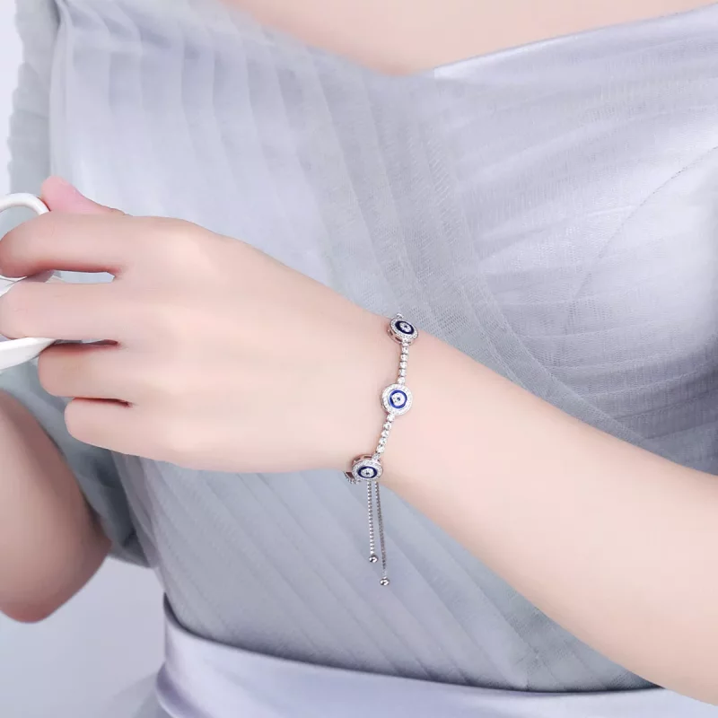 (afbeelding voor) Pandora Style Voogd Sliding Armband - SCB002 - Bekijken 8
