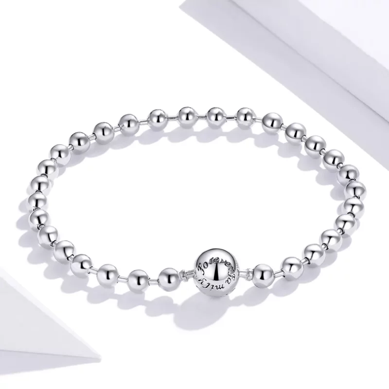 (afbeelding voor) Pandora Style Zilveren Kralen Armband - SCB208 - Bekijken 2