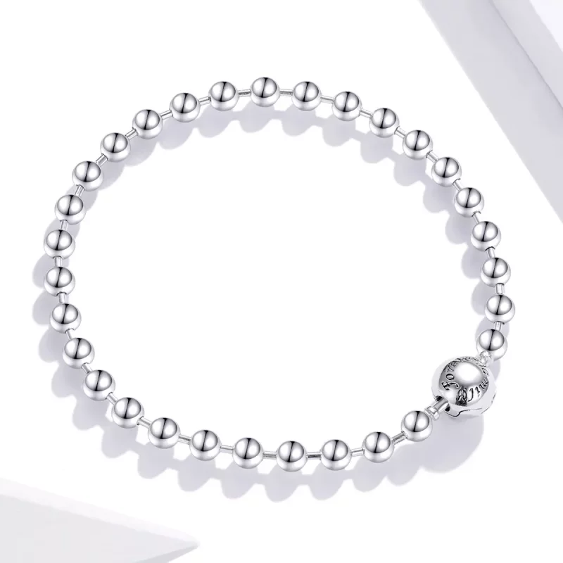 (afbeelding voor) Pandora Style Zilveren Kralen Armband - SCB208 - Bekijken 3