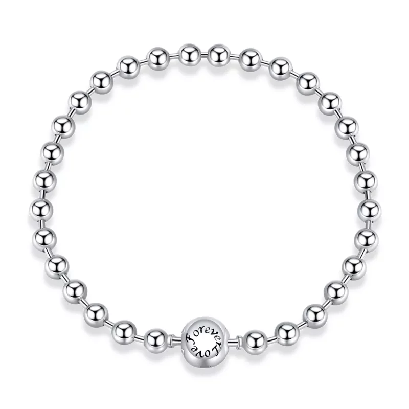 (afbeelding voor) Pandora Style Zilveren Kralen Armband - SCB208