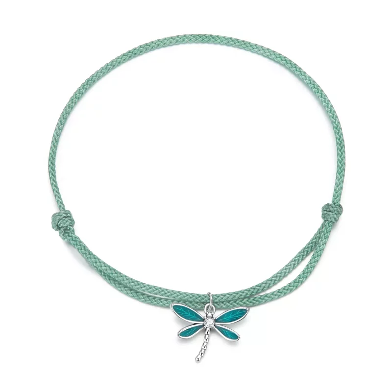 (afbeelding voor) Pandora Style Zomer Dragonfly Armband - SCB237