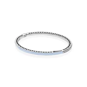 (afbeelding voor) Light Blue Radiant Hearts Of Pandora Bangle - 590537En131