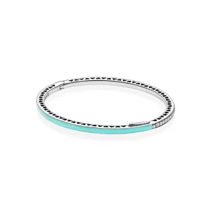 (afbeelding voor) Mint Radiant Hearts Of Pandora Bangle - 590537En105