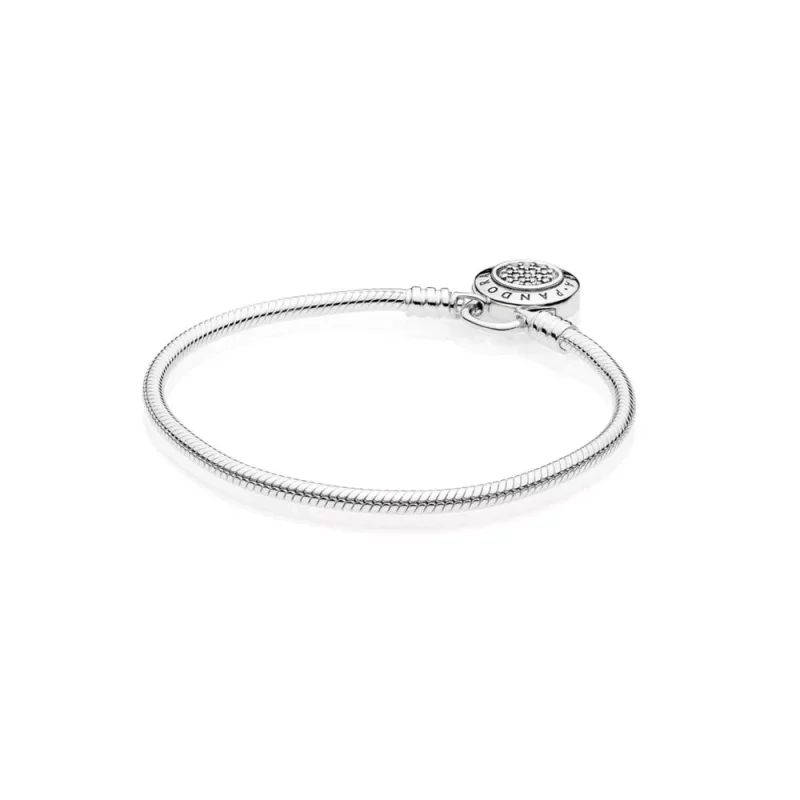 (afbeelding voor) Moments, Pandora Signature Padlock Armband 597092CZ - Bekijken 3