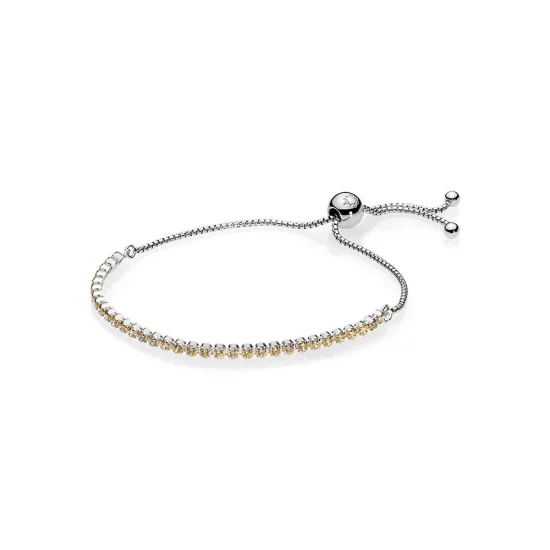 (afbeelding voor) PANDORA Golden Sparkling Armband 590524CCZ