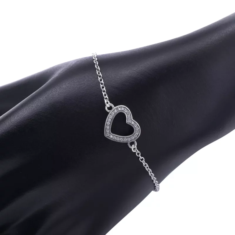 (afbeelding voor) PANDORA Heart Silver Armband With Cubic Zirconia - 590508CZ - Bekijken 3