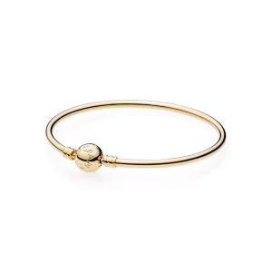 (afbeelding voor) PANDORA Moments 14Ct Gold Bangle - 550713