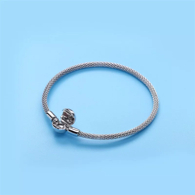 (afbeelding voor) Pandora Moments Mesh Armband 596543 - Bekijken 4